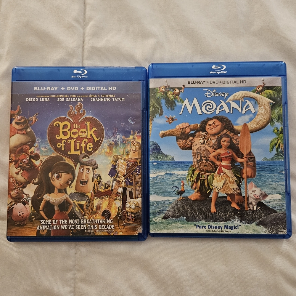 Blu Ray DVDs